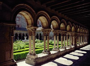 Gartenkreuzgang im Kloster Las Huelgas, ca. 1180