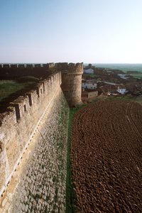 Blick von den Wehrmauern