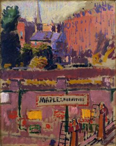 Aus einem Fenster in Hampstead, 1911