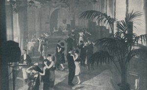Tanz, Gesang und Abendessen in unterirdischen Vergnügungshallen, ca. 1935 von Sport and General