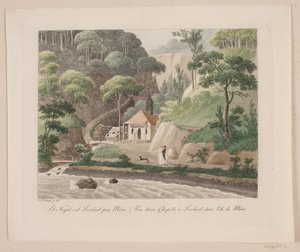 Eine Kapelle bei Liselund auf Møn von Søren L. Lange