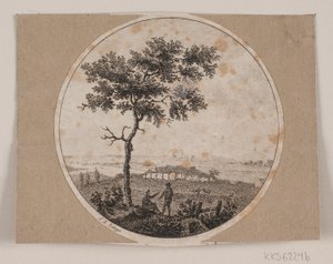 Eine Landschaft von Søren L. Lange