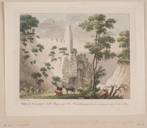 Aussicht vom Sommerspiret in den Kreidefelsen auf Møn von Søren L. Lange