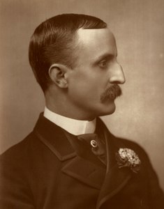 Edgar Bruce, britischer Schauspieler, 1884 von St James