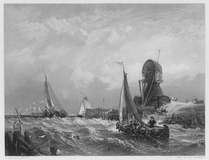 Die Schelde, Texel-Insel, aus dem Bild in der Vernon Gallery von Stanfield
