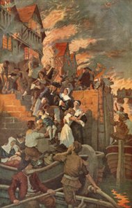 Der Große Brand von London von Stanhope Alexander (after) Forbes