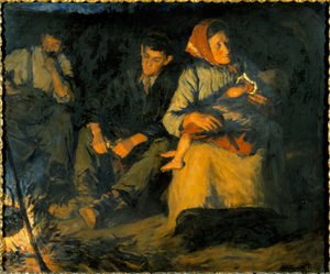 Rund um das Lagerfeuer von Stanhope Alexander Forbes