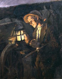 Studie für den Fuhrmann in 