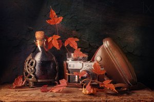 Vintage Herbst Stillleben