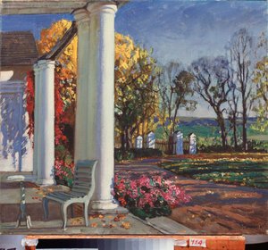 Herbstmorgen von Stanislav Joulianovitch Joukovski