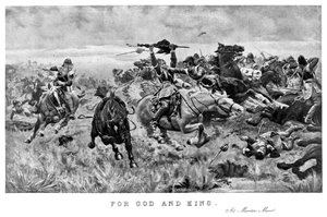 Für Gott und König, bei Marston Moor, 1644, 1893