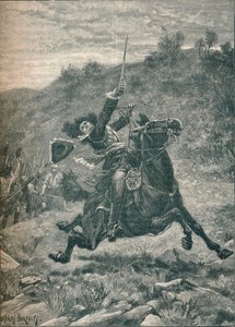 Letzter Angriff von Viscount Dundee in der Schlacht von Killiecrankie, Schottland von Stanley Berkeley