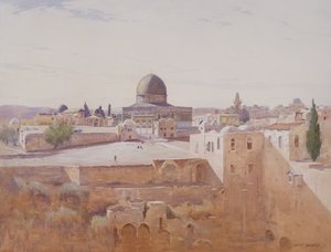 Felsendom, ca. 1905 von Stanley Inchbold