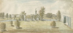 Shugborough - "Athenische" Architektur: Aquarell, undatiert [1762-1802] von Stebbing Shaw