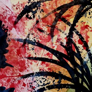 Experiment mit Blättern - Nr. 5 von Steegs Art Karin