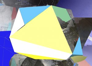 Abstrakte Geometrische Landschaft von Stefan Fransson