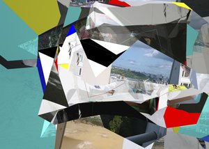 Abstrakte urbane Geometrie von Stefan Fransson