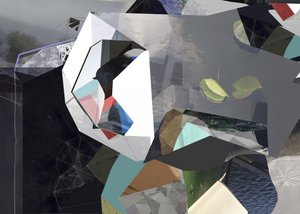 Fragmentierte geometrische Abstraktion