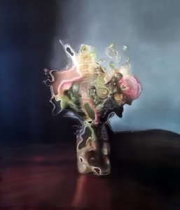 Ätherische schmelzende Blüte