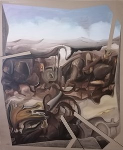 Surreale abstrakte Landschaft von Stefano Mazzolini