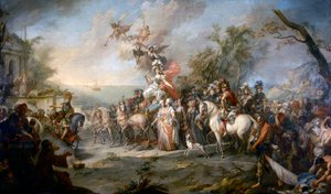 Allegorie auf den Sieg Katharinas der Großen über die Türken und Tataren, 1772