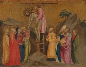 Abnahme vom Kreuz, 14. Jahrhundert von Stefano d