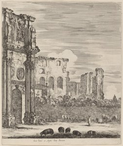 Konstantinsbogen, 1656 von Stefano della Bella