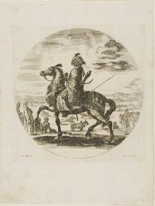 Schwarzer Reiter von Stefano della Bella
