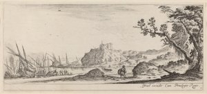 Boote am Strand von Stefano della Bella