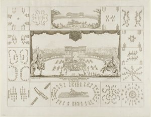Karussell für Ferdinand II., Herzog der Toskana