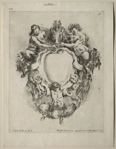 Sammlung verschiedener Kaprizen und neuer Designs von Kartuschen und Ornamenten: Nr. 11