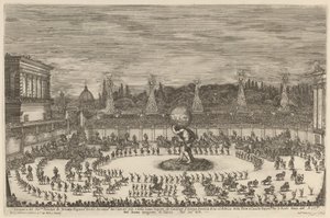Einzug des Prinzen der Toskana, 1661 von Stefano della Bella