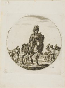 Ungarischer Reiter von Stefano della Bella