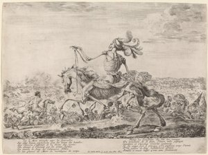 Der Tod auf einem Schlachtfeld, 1648