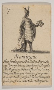 Narsingue, 1644 von Stefano della Bella