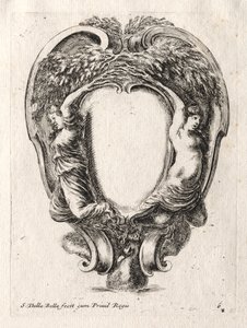 Neues Modell für eine Kartusche, 1647
