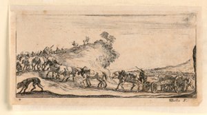 Tafel 4, aus "Desseins de Queleques Conduites de Troupes, Canons, et Ataques de Villes"