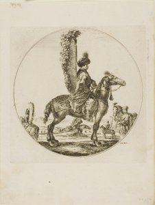 Polnischer Reiter von Stefano della Bella
