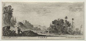Die vier Elemente: Terra von Stefano della Bella