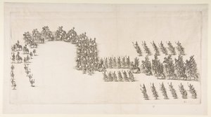 Fackelzug beim Modena-Karussell, 1652