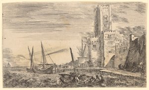 Turm von Calais von Stefano della Bella