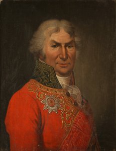 Porträt des Dichters Graf Dmitry Khvostov 1810-1889, ca. 1808 von Stepan Semenovich Shchukin