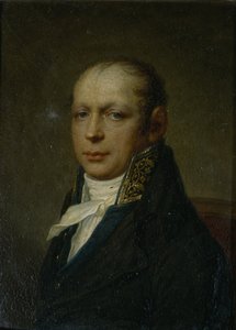 Porträt des Architekten Andreyan Adrian D. Zakharov, 1761-1811, ca. 1804 von Stepan Semenovich Shchukin