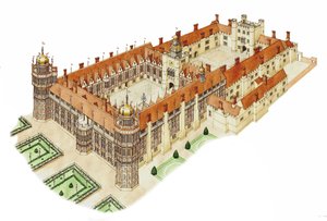 Nonsuch Palace, Surrey, ca. 1540-1600 von Stephen Conlin