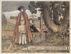Illustration für Das verlassene Dorf von Oliver Goldsmith