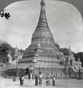 Die Aindow Yak Pagode, Mandalay, Burma, 1908