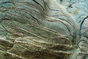 Natürlicher blau-grüner Stein von Studio Meikle