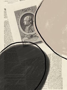 Historische Porträt-Collage