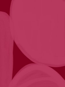 Rosa fließende Formen von Studio Palette