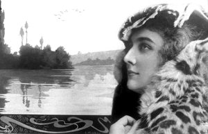 Alice Dufrene, ca. 1900 (Foto) von Studio Reutlinger